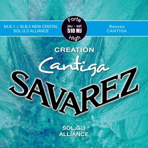 Klasszikusgitár húrkészlet Savarez Creation Cantiga mixed 510MRJ