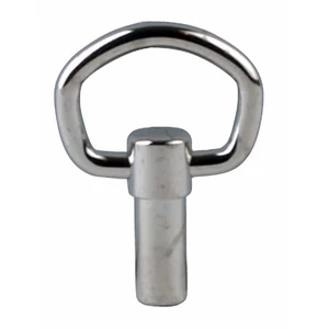 Metronóm felhúzó kulcs, krómozott