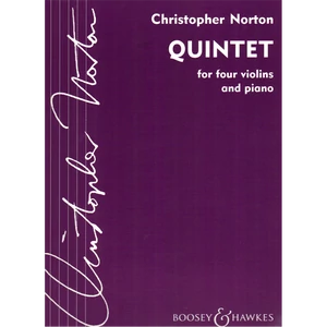QUINTET FOR FOUR VIOLINS AND PIANO