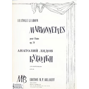 MARIONNETTES POUR PIANO OP.29.
