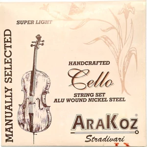 Csellóhúr készlet Arakoz Super 4/4-es