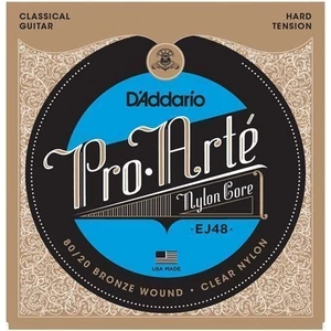 Klasszikus gitárhúrkészlet D'addario EJ48