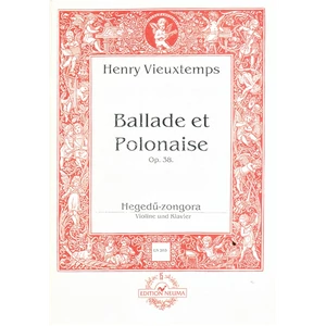 BALLADE ET POLONAISE OP.38. Vonós