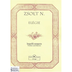 ELÉGIE   HEGEDŰ-ZONGORA