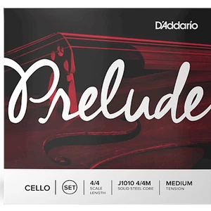 Csellóhúr készlet D'Addario Prelude 4/4, medium