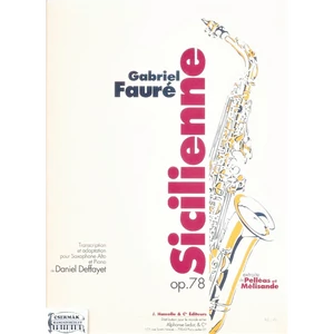 SICILIENNE OP.78.SAXOPHONE ALTO ETPIANO