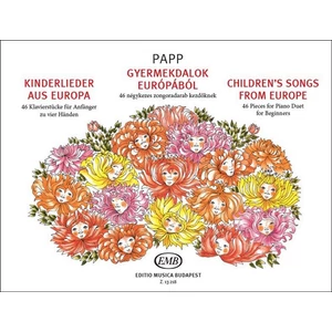 Papp Lajos, Gyermekdalok Európából
