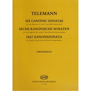 HAT KÁNONSZONÁTA KÉT FAGOTTRA VAGYMÁS TENOR-BASSZUS HANGSZERPÁRRA