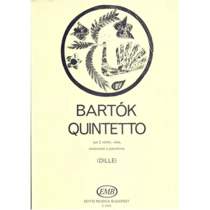 QUINTETTO KÉT HEGEDŰRE, BRÁCSÁRA,GODONKÁRA ÉS ZONGORÁRA