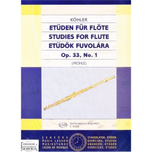 ETŰDÖK FUVOLÁRA OP.33.NO.1./PRŐHLE/