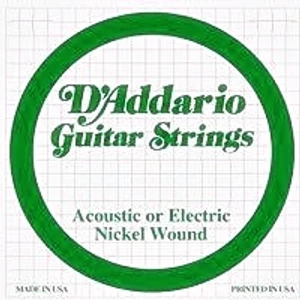 Elektromosgitár húr darab, D'addario NW020