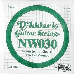 Elektromos gitárhúr D'Addario NW030
