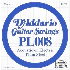 Elektromos gitárhúr D'Addario PL008