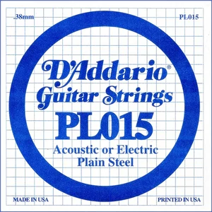 Elektromos gitárhúr D'addario PL015