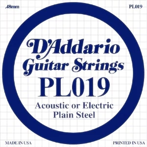 Elektromos gitárhúr D'Addario PL019