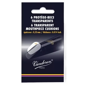 Fogvédő Vandoren  csomag (6db, átlátszó) - 0,35 mm