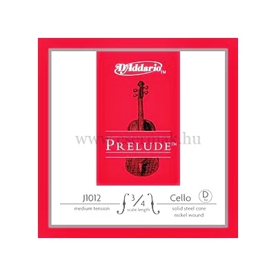 Csellóhúr Prelude ledig D 1/2  21923