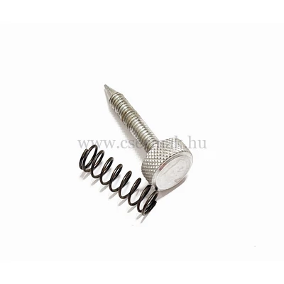 Lábgép leszúró csavar + rugó  5895