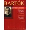 KVARTETTEK FUVOLÁKRA.BARTÓK-ÁTIRATOK ZENEISKOLÁSOKNAK PARTITÚRA ÉS SZÓ