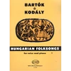 HUNGARIAN FOLKSONGS FOR VOICE AND PIANO