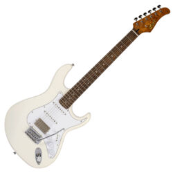 Cort elektromos gitár, fehér