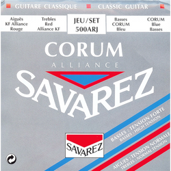 Klasszikus gitárhúrkészlet Savarez Corum Alliance Red-Blue  500ARJ