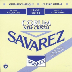 Klasszikusgitár húrkészlet Savarez Corum New Cristal 500CJ