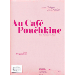 AU CAFÉ POUCHKINE   POUR TROMBONEET PIANO