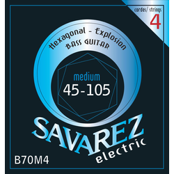 Basszusgitár húr savarez nikkel 45-105