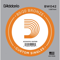 Akusztikus gitárhúr D'Addario  BW042
