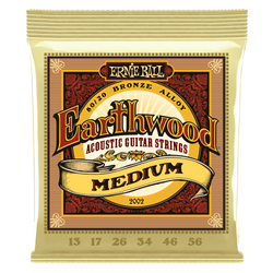 Akusztikus gitárhúrkészlet Ernie Ball médium 13-56