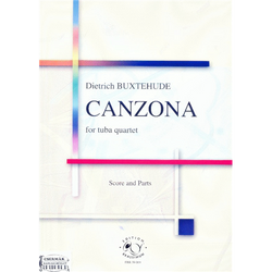 CANZONA FOR TUBA QUARTETSCORE AND PARTS