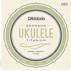 Ukulele húrkészlet szoprán D'addario Titanium