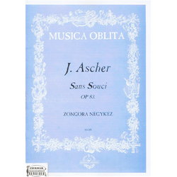 SANS SOUCI OP.83. ZONGORA NÉGYKÉZ