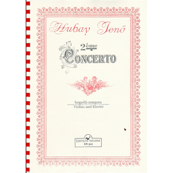 CONCERTO 2ÉME OP.90. HEGEDŰ-ZONGORA