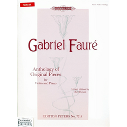 ANTHOLOGY OF ORIGINAL PIECES FOR VIOLIN AND PIANO