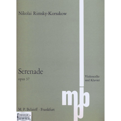 SERENADE OP.37.  FÜR VIOLONCELLO UND KLAVIER