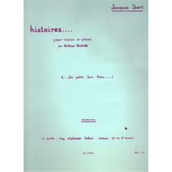 HISTOIRES NO.2.LE PETIT ANE BLANCPOUR VIOLON ET PIANO