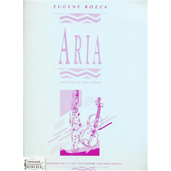 ARIA POUR VIOLON OU FLUTE ET PIANO