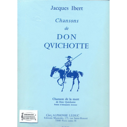 CHANSONS DE DON QUICHOTTE NO.4:CHANSON DE LA MORT CHANT ET PIANO