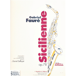 SICILIENNE OP.78.SAXOPHONE ALTO ETPIANO