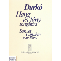 HANG ÉS FÉNY ZONGORÁRA
