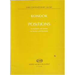 POSITIONS FOR BARITONE AND CLARINET