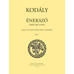 Kodály Zoltán, Énekszó