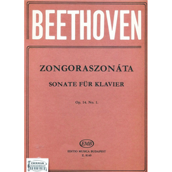 SZONÁTA É-DÚR OP.14,NO 1.ZONGORÁRA
