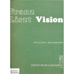 VISION  FOR PIANO SOLO/KÜLÖNNYOMAT/