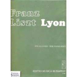 LYON  FOR PIANO SOLO/KÜLÖNNYOMAT/
