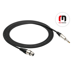  Mikrofonkábel XLRF - Jack 6,3, 3 m Economic Mic