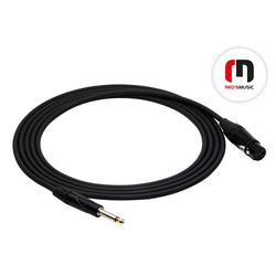 Mikrofonkábel XLRF - jack 6.3 Standard Mic 3m