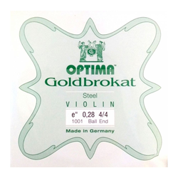 Hegedűhúr Optima Goldbrokat  E